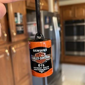 Harley Davidson Genuine Oil Can Ornament.